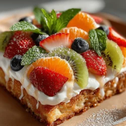 As the sun shines brighter and the days grow longer, summer beckons us to embrace its warmth with vibrant flavors and refreshing treats. One such delightful creation is the fruit pizza—a unique dessert that combines the sweetness of cookie dough with a luscious cream cheese frosting and an array of colorful, fresh fruits. This delightful dish is not only visually stunning but also a crowd-pleaser, making it an ideal choice for gatherings, parties, or family celebrations.