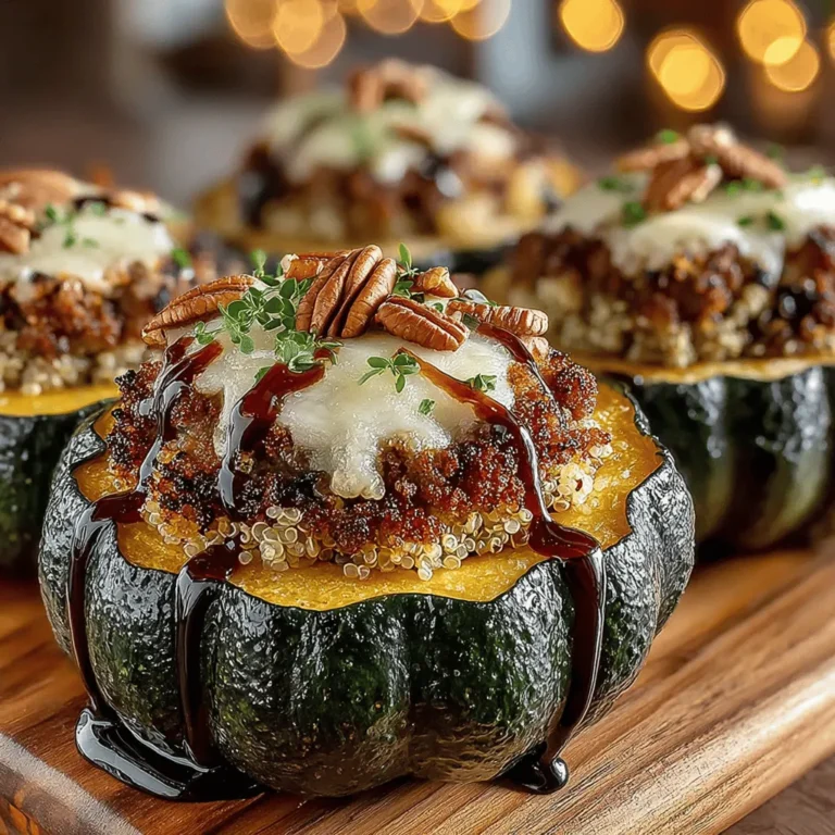 As the leaves begin to turn and the air takes on a crisp chill, the flavors of autumn come alive in kitchens across the country. This season is a celebration of harvest, marked by an abundance of produce that showcases the warm, earthy tones and sweet notes characteristic of fall. Among these seasonal treasures, acorn squash stands out not only for its charming shape and vibrant green and orange hues but also for its versatility in savory and sweet dishes alike.