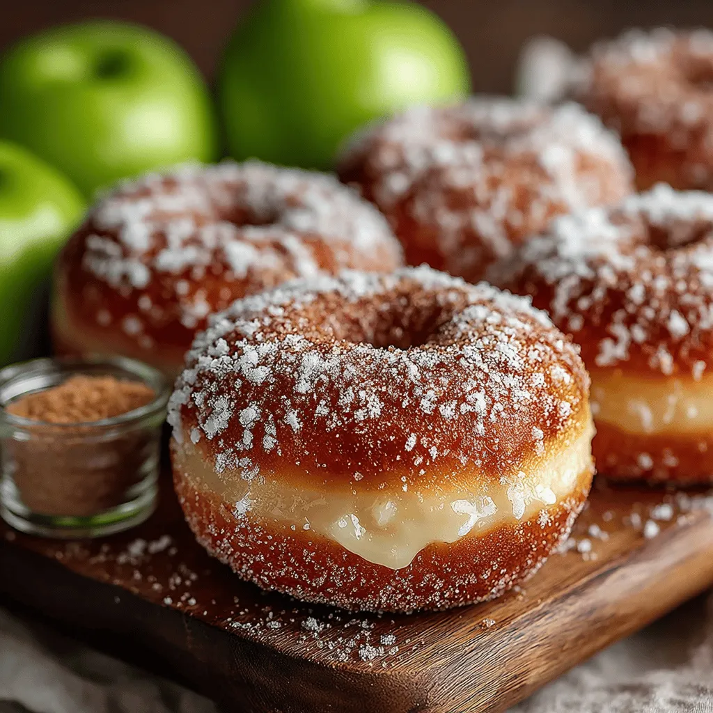 Crispy Baked Apple Cider Donuts