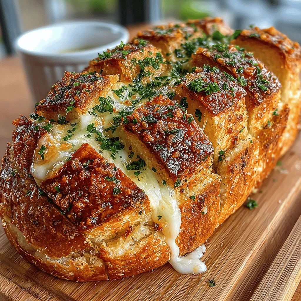 Imagine pulling apart a warm, crusty loaf of bread, revealing gooey, melted cheese and fragrant garlic nestled within. This is the allure of Cheesy Garlic Heaven Pull Apart Bread—a dish that has quickly become a favorite for gatherings, parties, and family dinners. The delightful combination of flavors and textures makes this recipe a standout comfort food that brings people together. Whether served as an appetizer or a side dish, this bread is sure to be a crowd-pleaser.