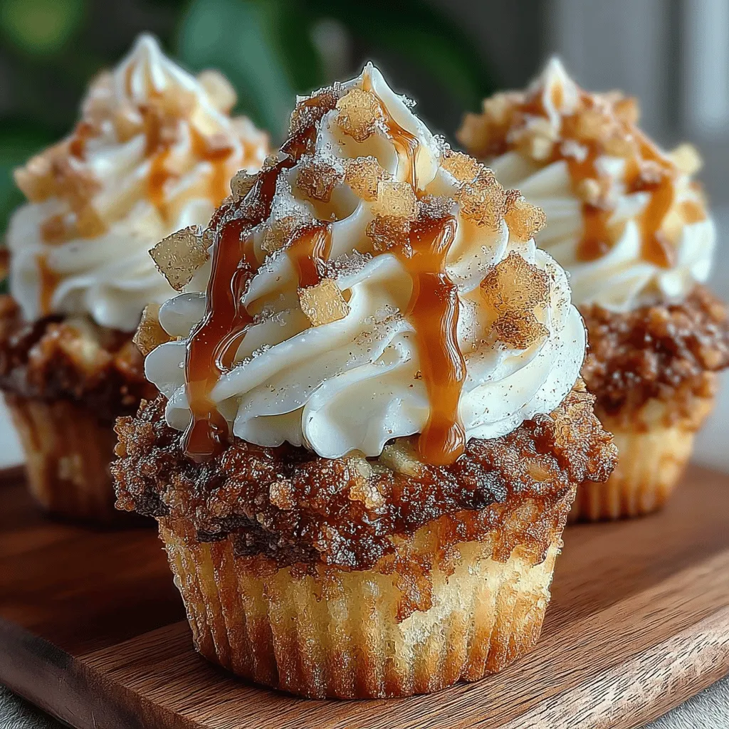 Caramel Apple Pie Cupcakes are a wonderful fusion of two beloved desserts: the classic apple pie and the convenient, portable cupcake. This innovative treat captures the warm, comforting flavors of traditional apple pie, featuring spiced apples, buttery crust notes, and a rich, gooey caramel sauce, all wrapped in a soft and fluffy cupcake base. Whether you’re celebrating the crisp days of autumn, hosting a family gathering, or simply indulging in a sweet moment at home, these cupcakes are sure to impress.