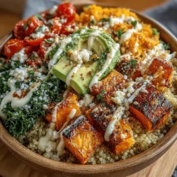 In recent years, the culinary landscape has witnessed a significant shift towards plant-based meals, with an increasing number of people embracing the benefits of incorporating more vegetables, grains, and legumes into their diets. This trend is not merely a dietary choice; it reflects a broader lifestyle movement that prioritizes health, sustainability, and a connection to the environment. As we transition into the heart of the fall season, there’s no better time to celebrate the bounty of nature with a dish that embodies these principles. Enter the Harvest Veggie Quinoa Power Bowl—a vibrant, nutrient-dense meal that showcases seasonal produce while providing a delightful mix of flavors and textures.