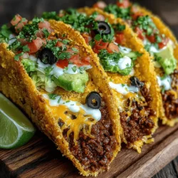 Hatch Chili Chicken Nacho Tacos: A Flavorful Fusion Delight