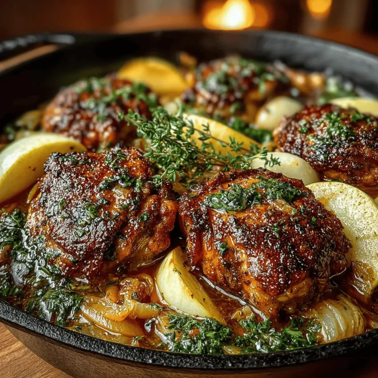 Apple Cider Chicken Skillet is a delightful dish that masterfully combines the savory flavors of chicken with the sweet and tangy notes of apple cider. As the leaves turn and the air grows crisp, this recipe emerges as a comforting favorite, perfectly suited for family dinners or those cozy evenings spent at home. The magic lies in the harmonious blend of ingredients and a straightforward cooking process that allows even novice cooks to create a meal that feels both special and satisfying. In this article, we will delve into the step-by-step preparation of this flavorful dish, exploring its ingredients, techniques, and tips to elevate your cooking experience.