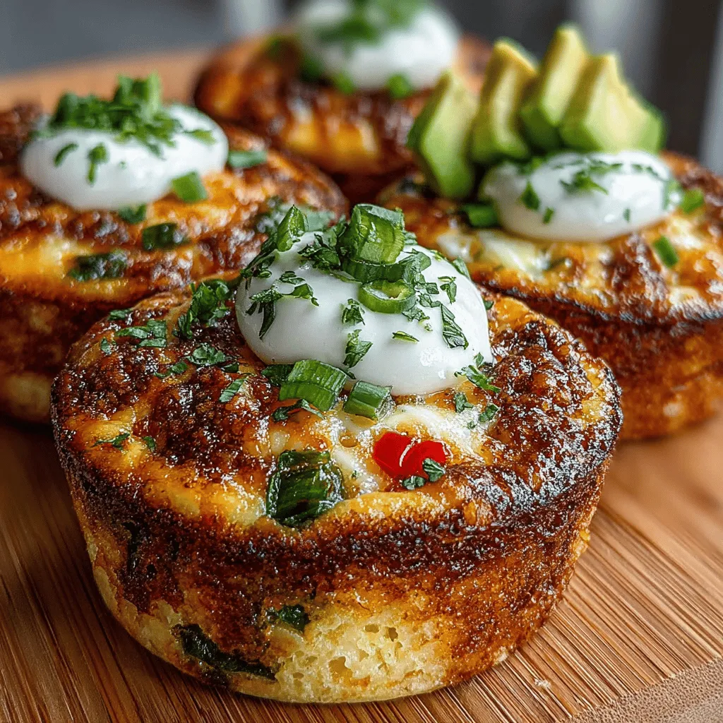 Breakfast is often heralded as the most important meal of the day, and for good reason. It's an opportunity to fuel your body with nutritious food that will keep you energized and focused throughout the morning. Among the myriad of breakfast options, Cheesy Hatch Chili Egg Muffin Cups stand out as a delightful choice. This dish combines the savory goodness of eggs with the rich creaminess of cheese and the unique, mild heat of hatch green chilies, making for a satisfying and flavorful way to start your day or enjoy a mid-day snack.