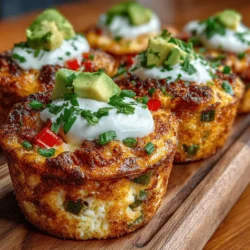 Breakfast is often heralded as the most important meal of the day, and for good reason. It's an opportunity to fuel your body with nutritious food that will keep you energized and focused throughout the morning. Among the myriad of breakfast options, Cheesy Hatch Chili Egg Muffin Cups stand out as a delightful choice. This dish combines the savory goodness of eggs with the rich creaminess of cheese and the unique, mild heat of hatch green chilies, making for a satisfying and flavorful way to start your day or enjoy a mid-day snack.
