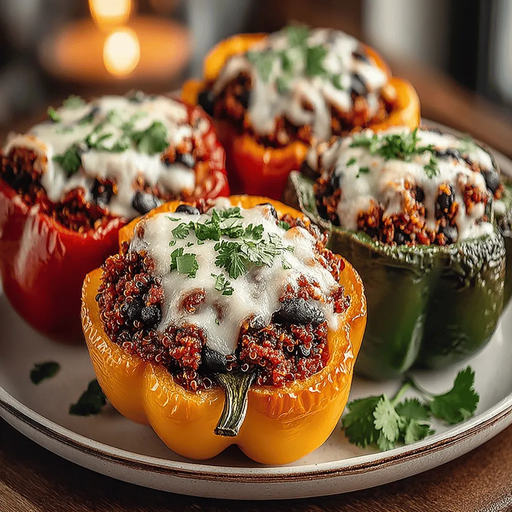 When it comes to weeknight dinners that are both delicious and packed with nutrients, Colorful Turkey & Spinach Stuffed Peppers stand out as a top choice. This vibrant dish not only pleases the palate but also offers a striking presentation, making it a perfect centerpiece for family meals or gatherings. The combination of ground turkey, fresh spinach, and flavorful spices creates a hearty filling that pairs beautifully with the sweet crunch of bell peppers. Furthermore, stuffed peppers cater to a variety of dietary preferences, making them a versatile option for anyone looking to incorporate more vegetables into their meals.
