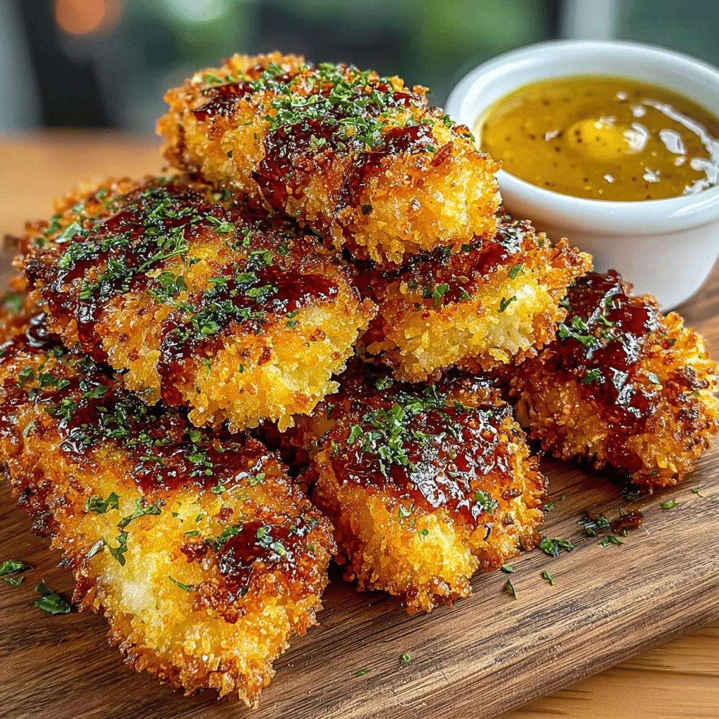 - 1 pound boneless, skinless chicken breasts - 1 cup buttermilk - 1 teaspoon garlic powder - 1 teaspoon onion powder - 1 teaspoon smoked paprika - 1 teaspoon salt - ½ teaspoon black pepper - 1 cup Panko breadcrumbs - ½ cup all-purpose flour - Cooking spray