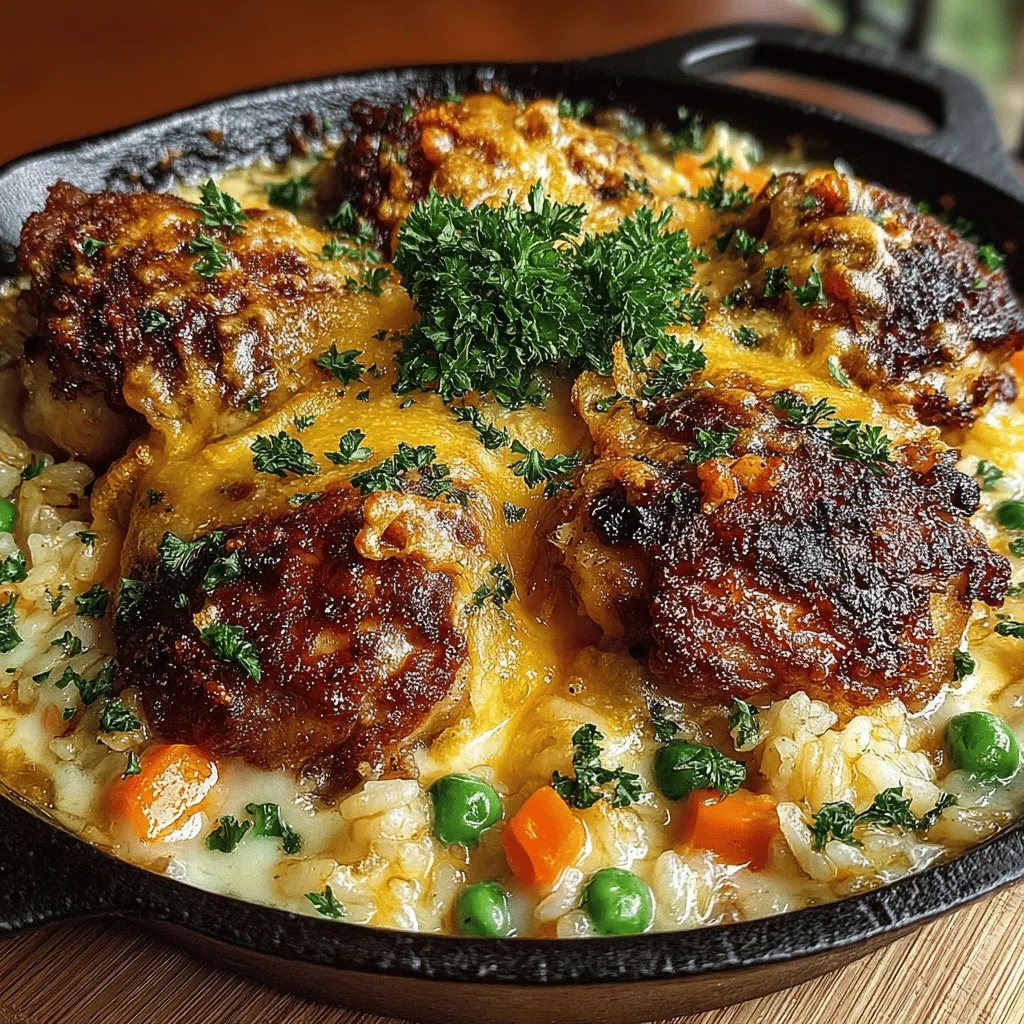 When it comes to weeknight dinners, few dishes can compete with the simplicity and heartiness of a one-pan meal. The One-Pan Cheesy Chicken and Rice Casserole is a prime example of a comforting and convenient option that brings the family together around the dinner table. This dish is not only easy to prepare, but it also allows for a delightful mix of flavors, textures, and nutrients, making it a favorite among busy households. With minimal cleanup and maximum satisfaction, this casserole is sure to become a staple in your culinary repertoire.