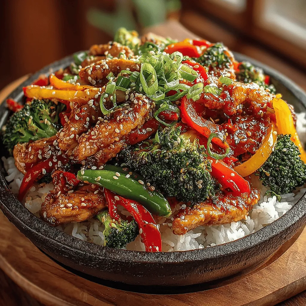 In our fast-paced lives, finding a meal that is both nutritious and quick to prepare can be a challenge. Enter the Quick & Colorful Chicken & Veggie Stir-Fry, a vibrant dish packed with protein, fiber, and flavor that can be made in under 30 minutes. This stir-fry not only satisfies your hunger but also provides a rainbow of vegetables that contribute vital nutrients to your diet. With its delightful combination of textures and tastes, this recipe is perfect for busy weeknights or when you need a healthy meal in a pinch. In this article, we will delve into the ingredients, preparation steps, and nutritional benefits of this delightful dish.