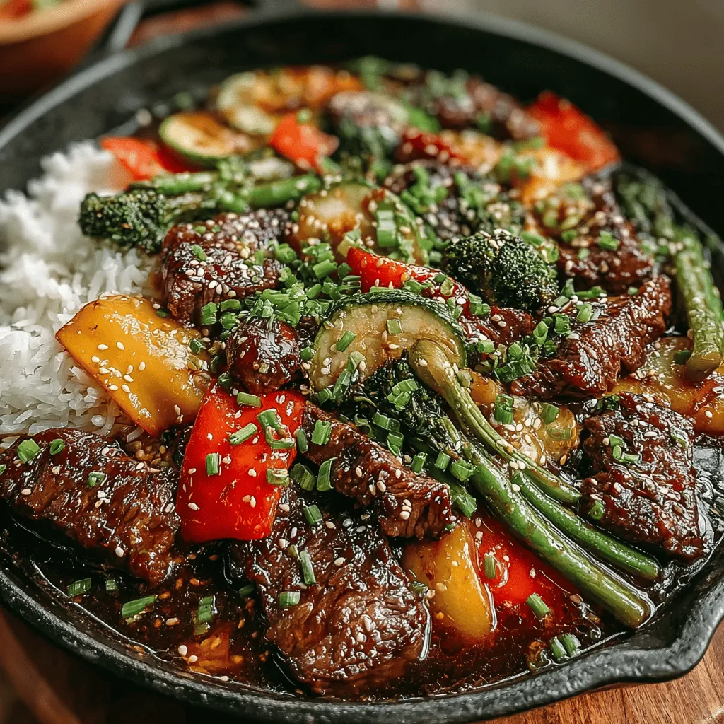 In the hustle and bustle of modern life, finding the time to prepare a nutritious meal can often feel like an uphill battle. Enter the Quick & Colorful Beef Stir-Fry, a dish that not only tantalizes your taste buds but also fits seamlessly into your busy schedule. This vibrant stir-fry is a celebration of flavors, colors, and health, making it an ideal option for anyone looking to whip up a delicious dinner without spending hours in the kitchen.