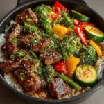 In the hustle and bustle of modern life, finding the time to prepare a nutritious meal can often feel like an uphill battle. Enter the Quick & Colorful Beef Stir-Fry, a dish that not only tantalizes your taste buds but also fits seamlessly into your busy schedule. This vibrant stir-fry is a celebration of flavors, colors, and health, making it an ideal option for anyone looking to whip up a delicious dinner without spending hours in the kitchen.