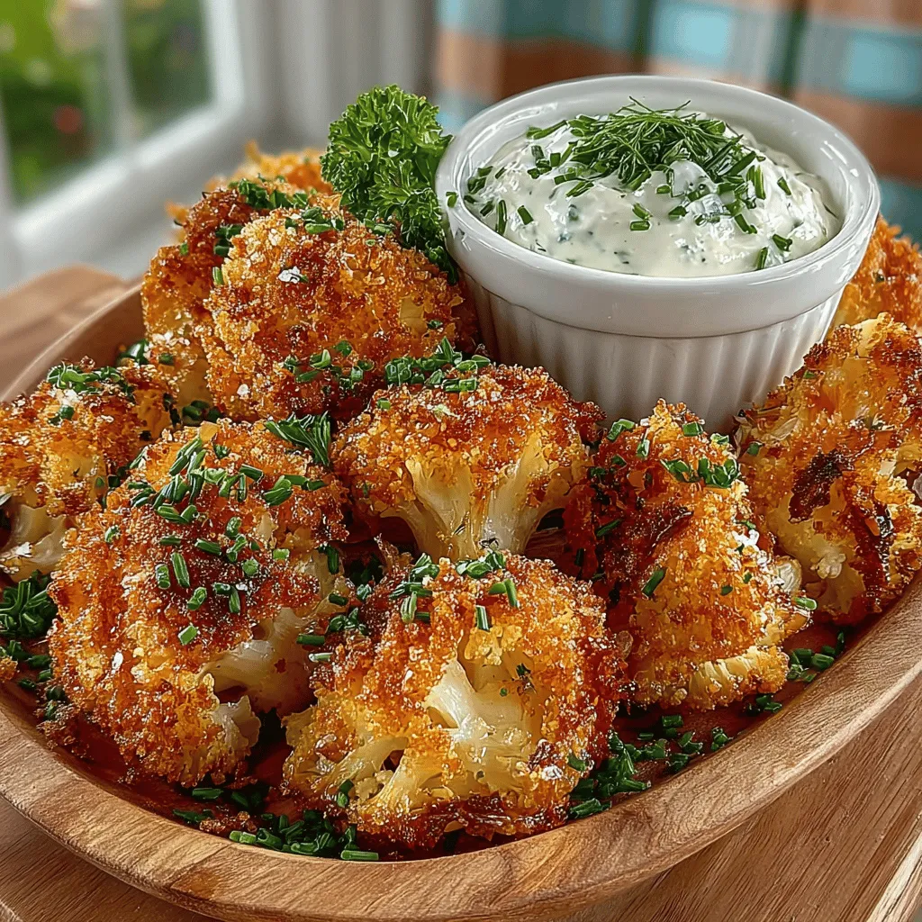 In recent years, cauliflower has surged in popularity, becoming a staple in kitchens around the world. Once considered a humble vegetable, it's now celebrated for its versatility and ability to adapt to various culinary styles. This cruciferous powerhouse is no longer just a side dish; it's been transformed into an array of exciting options, from cauliflower rice to pizza crusts. One standout recipe that epitomizes this trend is Crunchy Cauliflower Clouds with Creamy Ranch Dip. This dish offers a delicious and healthier alternative to traditional snacks, making it perfect for gatherings, game days, or a nutritious treat at home.