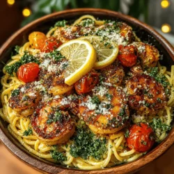 In the world of quick and delicious weeknight dinners, Garlic Parmesan Shrimp Pasta stands out as a favorite. This dish combines succulent shrimp with the rich flavors of garlic and Parmesan cheese, all tossed together with perfectly cooked pasta. Ready in just 30 minutes, this recipe is perfect for busy evenings or when you want to impress guests without spending hours in the kitchen. The combination of fresh ingredients and a simple preparation method makes this dish not only satisfying but also a go-to choice for anyone looking to enjoy a gourmet meal in the comfort of their home.