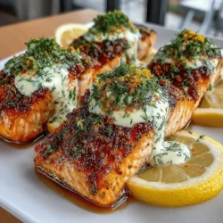 Discover the joy of cooking with our Zesty Air Fryer Salmon recipe, perfectly seasoned and served with a refreshing lemon dill sauce. This dish is not only quick and easy to prepare but also healthy and bursting with flavor. Utilizing the air fryer, we can achieve a perfectly cooked salmon that retains moisture while offering a delightful crispness. Whether you're looking for a weeknight dinner or a dish to impress guests, this recipe is sure to satisfy.