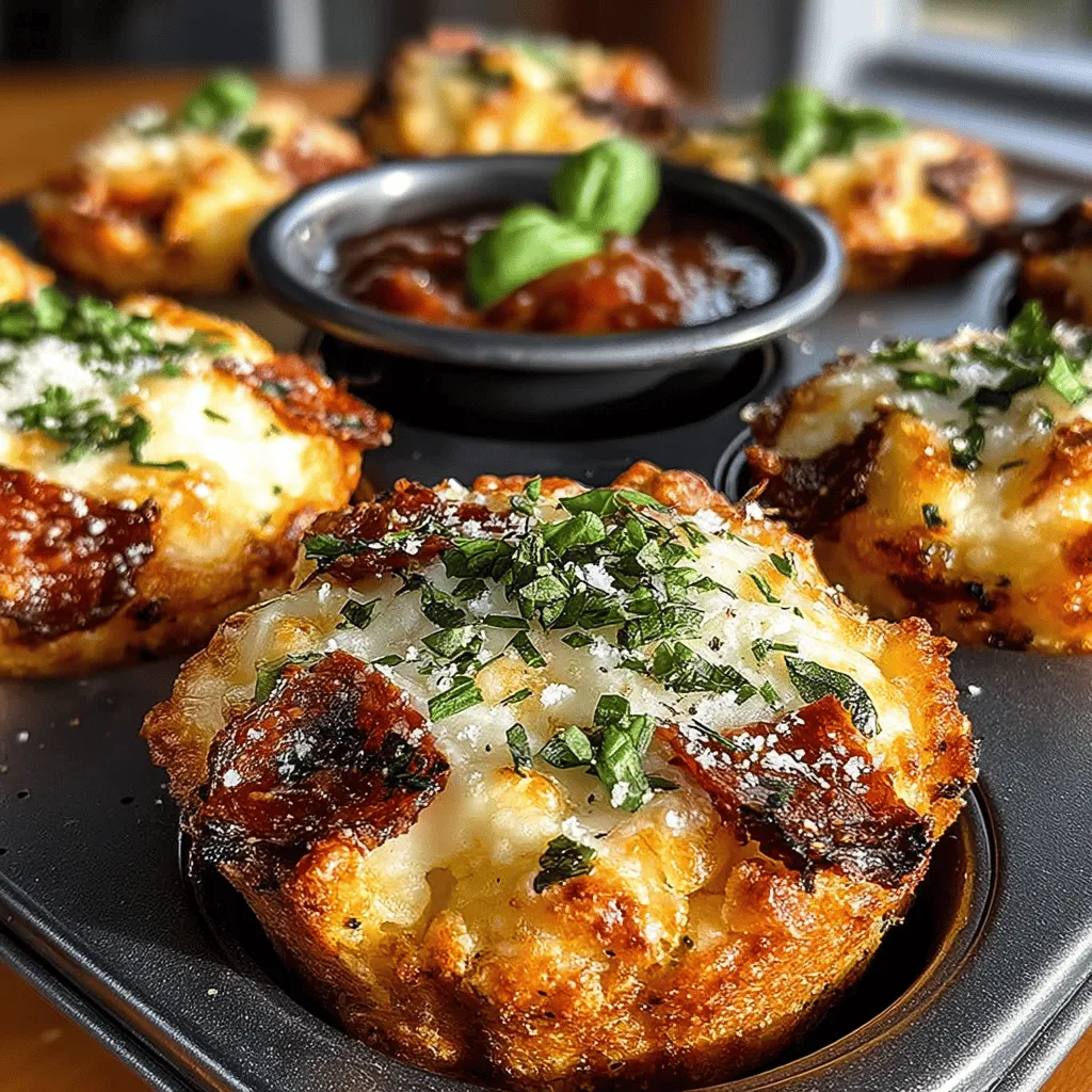 - 1 cup all-purpose flour - 1 teaspoon baking powder - 1/2 teaspoon baking soda - 1/4 teaspoon salt - 1/2 cup milk - 1 large egg - 1 tablespoon olive oil - 1 cup shredded mozzarella cheese - 1/2 cup pizza sauce - 1/2 cup assorted toppings (pepperoni, bell peppers, mushrooms, etc.) - Fresh basil leaves for garnish (optional)