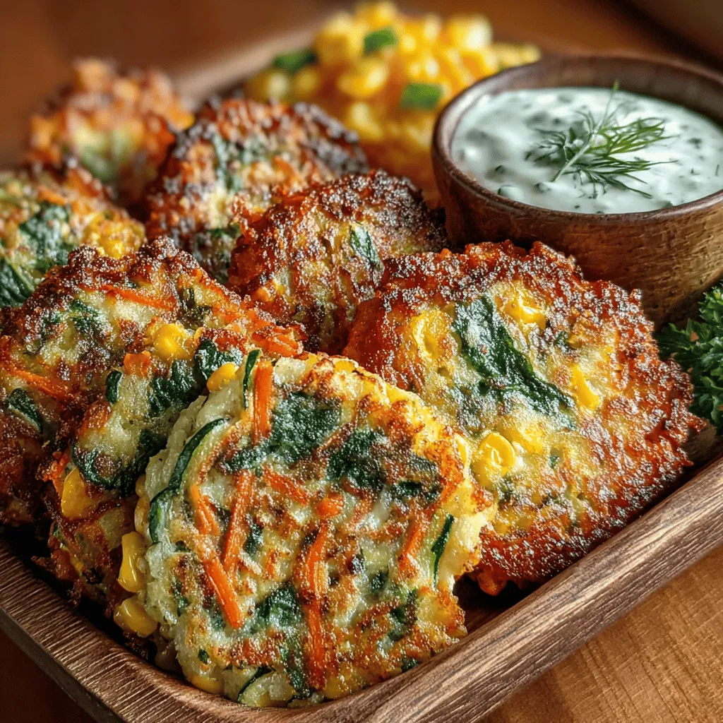In an era where healthy eating is more important than ever, the Crunchy Veggie Delight Fritters stand out as a delicious and nutritious snack or light meal option. These fritters are not only packed with vibrant vegetables but also offer a satisfying crunch that makes them irresistible. Whether you're looking for a quick appetizer, a side dish, or a main course, this recipe caters to a variety of dietary preferences, making it a versatile choice for any occasion.