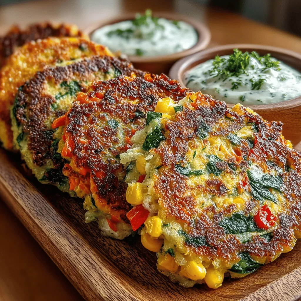 In an era where healthy eating is more important than ever, the Crunchy Veggie Delight Fritters stand out as a delicious and nutritious snack or light meal option. These fritters are not only packed with vibrant vegetables but also offer a satisfying crunch that makes them irresistible. Whether you're looking for a quick appetizer, a side dish, or a main course, this recipe caters to a variety of dietary preferences, making it a versatile choice for any occasion.