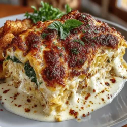 Lasagna is a dish that resonates with warmth, family gatherings, and the joy of sharing a meal. It is one of those delightful comfort foods that can turn a simple dinner into a memorable experience. Among the myriad of lasagna recipes, the Classic Chicken Alfredo Lasagna stands out as a harmonious blend of creamy richness and savory flavors. This dish takes the traditional lasagna concept and elevates it with the velvety goodness of Alfredo sauce, tender chicken, and layers of cheese, making it an irresistible option for any occasion.