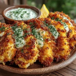 The quest for the perfect chicken tender is a culinary journey that many embark on, and for good reason. Crispy on the outside, juicy on the inside, and paired with a delightful dipping sauce, chicken tenders are a universally loved dish. They evoke feelings of nostalgia for many, reminding us of family gatherings, childhood meals, and comforting evenings at home. In this article, we will explore a delicious recipe for Crispy Air Fryer Chicken Tenders served with a zesty ranch dipping sauce. This dish not only offers a healthier alternative to traditional frying but also delivers on flavor and convenience. Whether you're preparing a weeknight dinner, hosting a gathering, or simply indulging in comfort food, these chicken tenders are sure to please.