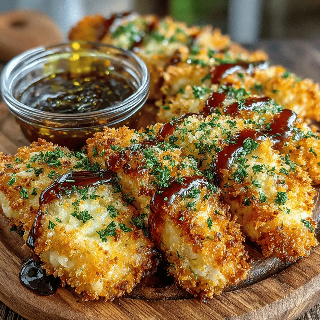 - 1 pound chicken tenderloins - 1 cup buttermilk - 1 teaspoon garlic powder - 1 teaspoon onion powder - 1 teaspoon smoked paprika - 1 teaspoon salt - ½ teaspoon black pepper - 1 cup all-purpose flour - 2 large eggs - 1 ½ cups panko breadcrumbs - Cooking spray (for air frying)