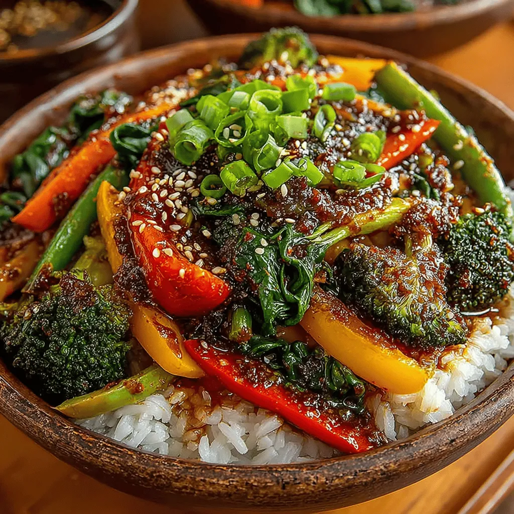 In today’s fast-paced world, finding nutritious meals that can be whipped up in no time is essential. Quick veggie-packed stir-fry bowls offer a perfect solution for busy nights, combining vibrant vegetables with wholesome grains for a satisfying dish. This recipe is not only quick and easy but also customizable, allowing you to add your favorite ingredients. Whether you're a seasoned cook or a beginner, this flavorful meal can be on your table in just 20 minutes, making it an ideal weeknight dinner.