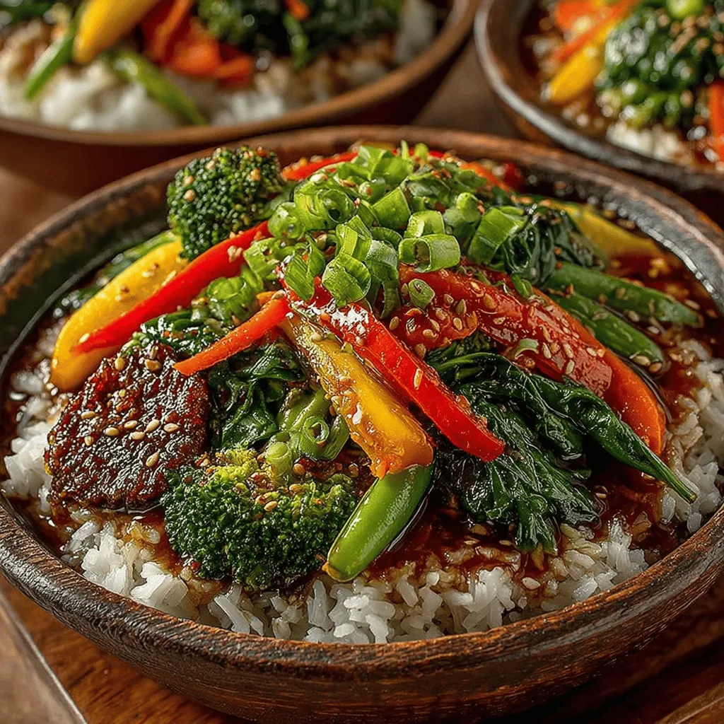 In today’s fast-paced world, finding nutritious meals that can be whipped up in no time is essential. Quick veggie-packed stir-fry bowls offer a perfect solution for busy nights, combining vibrant vegetables with wholesome grains for a satisfying dish. This recipe is not only quick and easy but also customizable, allowing you to add your favorite ingredients. Whether you're a seasoned cook or a beginner, this flavorful meal can be on your table in just 20 minutes, making it an ideal weeknight dinner.