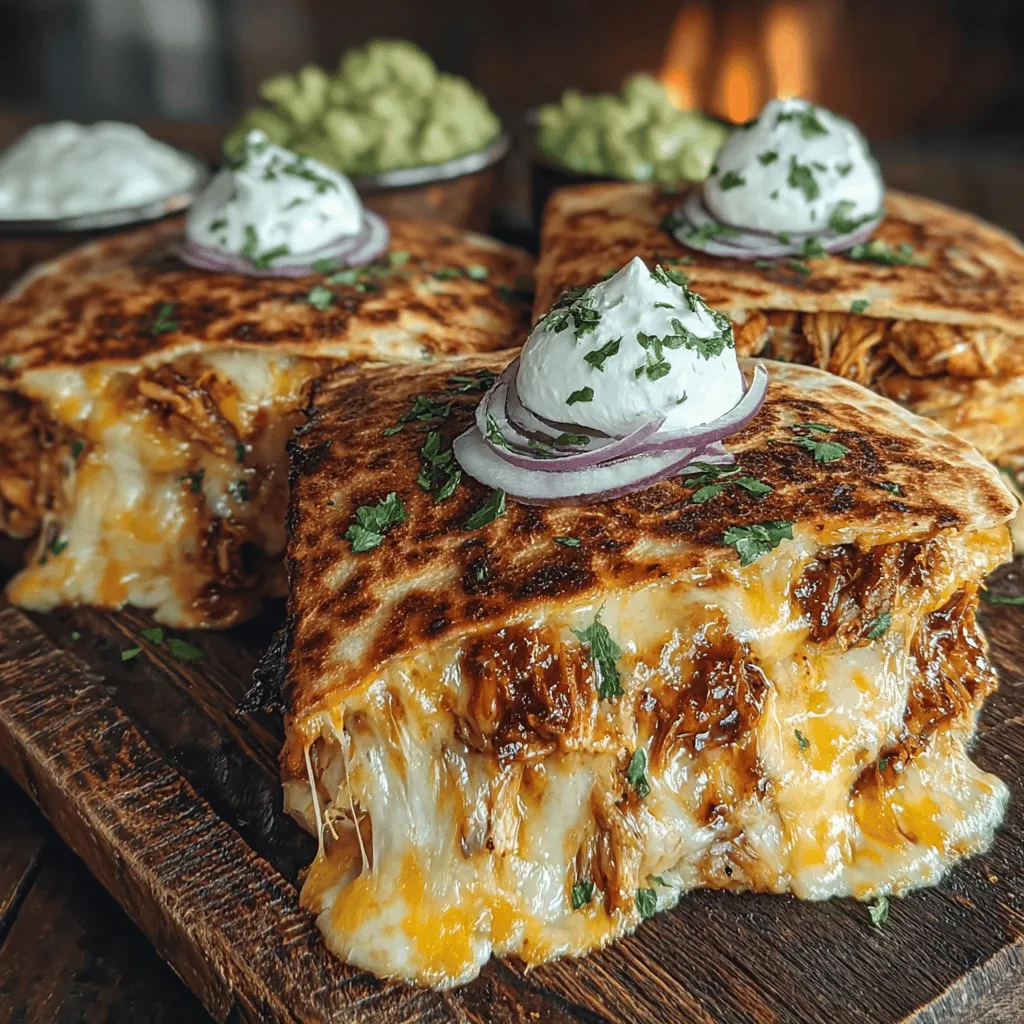 Sizzling BBQ Chicken Quesadillas are a delightful fusion of flavors that capture the essence of comfort food. With their crispy exteriors and melty cheese interiors, these quesadillas are not only quick to prepare but also incredibly satisfying. Perfect for busy weeknights or casual gatherings, this recipe combines the smoky sweetness of BBQ chicken with the gooey goodness of cheese, making it a crowd-pleaser. In this article, we’ll delve into the culinary journey of creating these mouthwatering quesadillas, outlining everything from the ingredients to the cooking method, while also exploring the versatility and appeal of this dish.