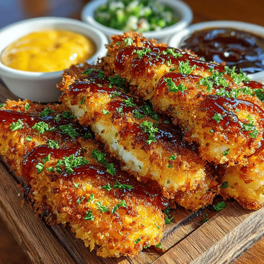 Air frying has gained immense popularity in recent years as a healthier alternative to traditional frying methods. By using hot air circulation, air fryers can create crispy textures with significantly less oil, making them a favorite among health-conscious cooks. This recipe features Crunchy Air Fryer Chicken Tenders, which are perfectly paired with a Sweet & Zesty Honey Mustard dip. Homemade chicken tenders not only provide a delicious family meal but also allow you to control the ingredients, ensuring a healthier option compared to store-bought varieties. With a straightforward preparation process, this recipe is perfect for family dinners or gatherings, promising satisfaction with every bite.