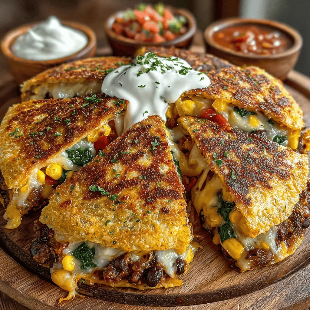 When preparing Veggie Fiesta Quesadillas, using olive oil is not just a flavorful choice but also a heart-healthy one. Rich in monounsaturated fats, olive oil helps lower bad cholesterol levels while increasing good cholesterol, making it a staple in Mediterranean diets. Additionally, it contains antioxidants and anti-inflammatory properties that can contribute to overall health. For this recipe, a light drizzle of olive oil will enhance the sautéed vegetables' flavors, ensuring they are both delicious and nutritious.