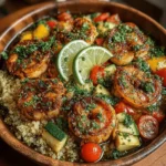 In the world of healthy cooking, few dishes stand out as vibrantly as the Zesty Lemon Garlic Shrimp and Quinoa Bowls. This delightful meal is not only a feast for the eyes but also a wholesome option for those seeking a quick, nutritious dinner. Combining succulent shrimp, fluffy quinoa, and an array of fresh vegetables, this dish brings together a medley of flavors that tantalize the taste buds while providing a balanced meal.