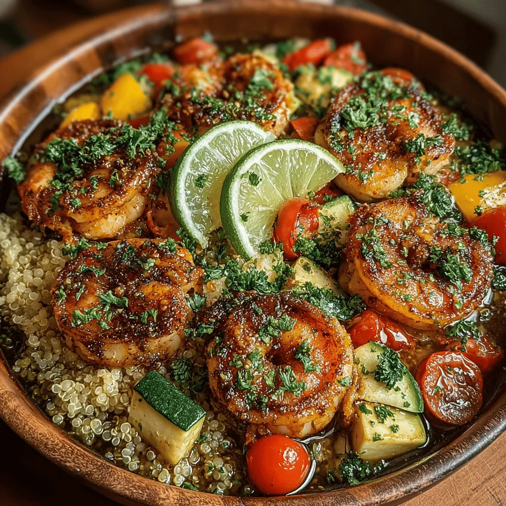 In the world of healthy cooking, few dishes stand out as vibrantly as the Zesty Lemon Garlic Shrimp and Quinoa Bowls. This delightful meal is not only a feast for the eyes but also a wholesome option for those seeking a quick, nutritious dinner. Combining succulent shrimp, fluffy quinoa, and an array of fresh vegetables, this dish brings together a medley of flavors that tantalize the taste buds while providing a balanced meal.