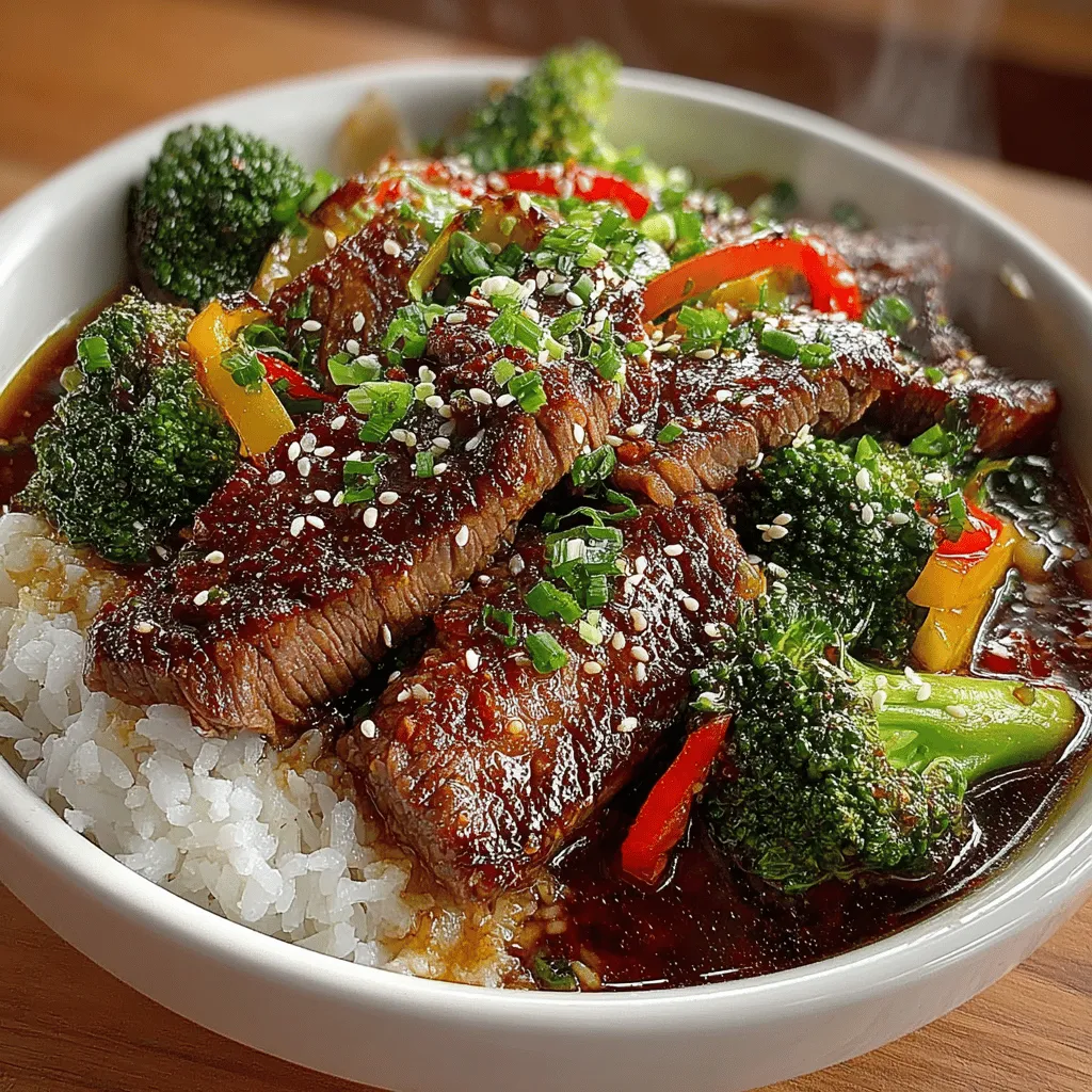 Savory Beef & Broccoli Bliss is more than just a dish; it’s a cherished family favorite that has stood the test of time in kitchens around the world. This stir-fry masterpiece combines tender slices of beef with vibrant green broccoli, creating a colorful plate that appeals to both the eyes and the palate. The balance of protein from the beef and fiber from the vegetables makes this meal not only delicious but also nutritious, ensuring that you and your family are getting essential nutrients in every bite.
