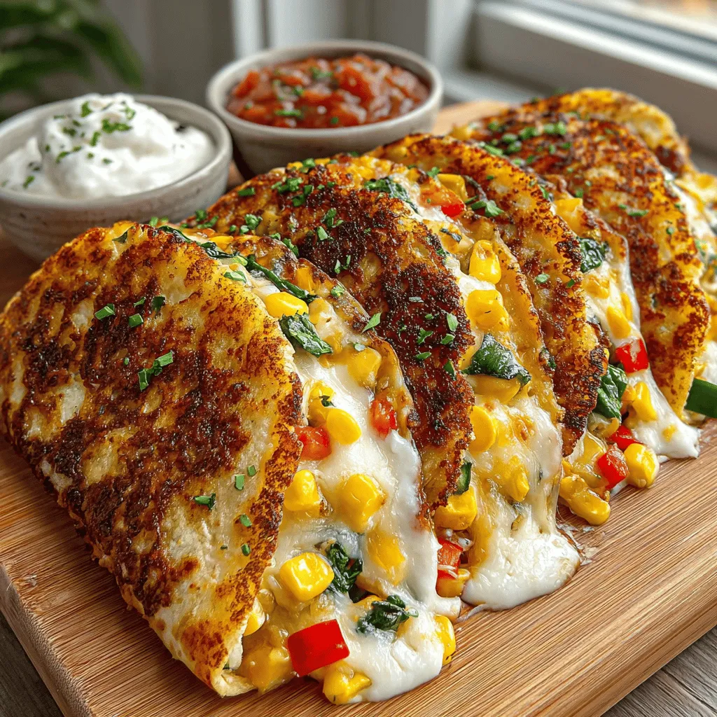 Before diving into preparing your quesadillas, it’s crucial to preheat your air fryer. Preheating helps achieve that perfectly crispy texture that everyone loves. Set your air fryer to 375°F (190°C) and allow it to preheat for approximately 5 minutes. This step ensures that the quesadillas cook evenly and develop a golden-brown crust while keeping the filling warm and gooey.