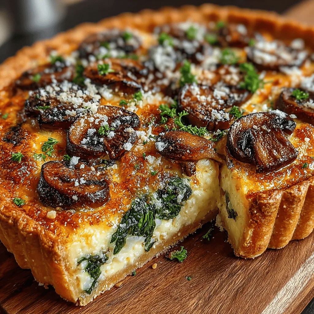 Quiches are a culinary delight that effortlessly combines versatility and taste, making them a favored choice for any meal of the day. Whether served for breakfast, brunch, or dinner, a well-prepared quiche can satisfy a range of palates while also showcasing an array of flavors and textures. Among the many quiche variations, the Spinach & Mushroom Delight Quiche stands out as a nutritious and indulgent option, thanks to its wholesome ingredients and rich filling.