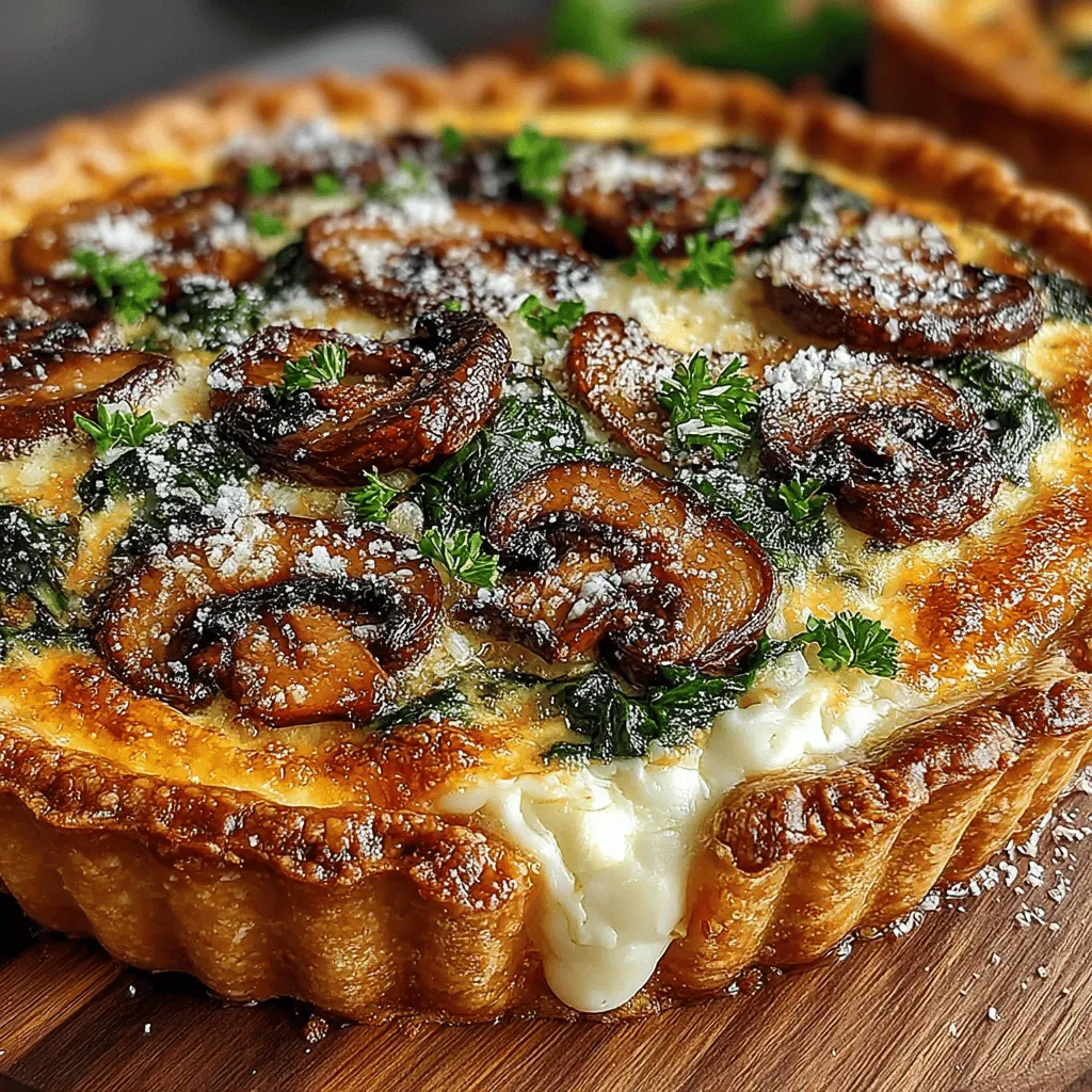 Quiches are a culinary delight that effortlessly combines versatility and taste, making them a favored choice for any meal of the day. Whether served for breakfast, brunch, or dinner, a well-prepared quiche can satisfy a range of palates while also showcasing an array of flavors and textures. Among the many quiche variations, the Spinach & Mushroom Delight Quiche stands out as a nutritious and indulgent option, thanks to its wholesome ingredients and rich filling.