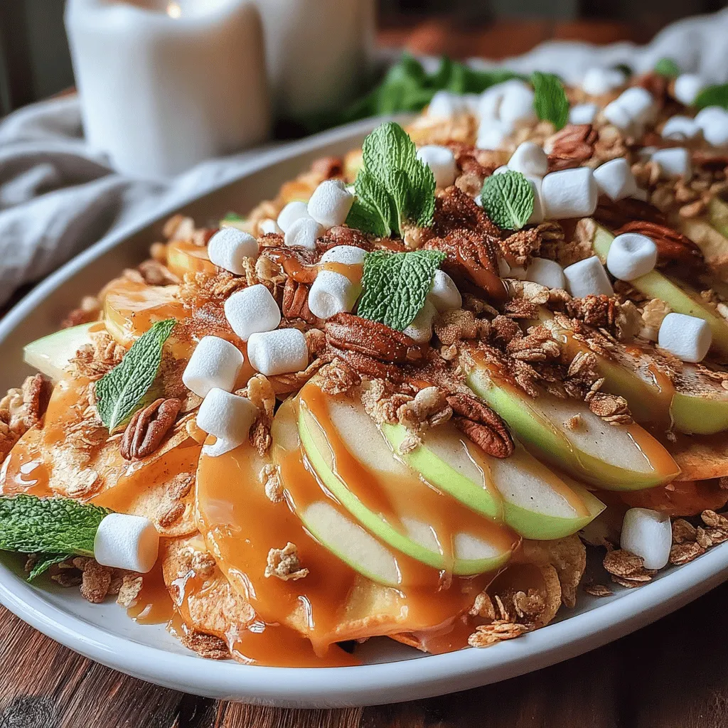 Heavenly Warm Cinnamon Apple Nachos are a delightful twist on the traditional nacho concept, merging sweet and savory flavors to create a comforting dessert experience. This innovative dish features warm, sautéed apples layered with delicious toppings, making it perfect for gatherings, family nights, or just a simple indulgent treat.