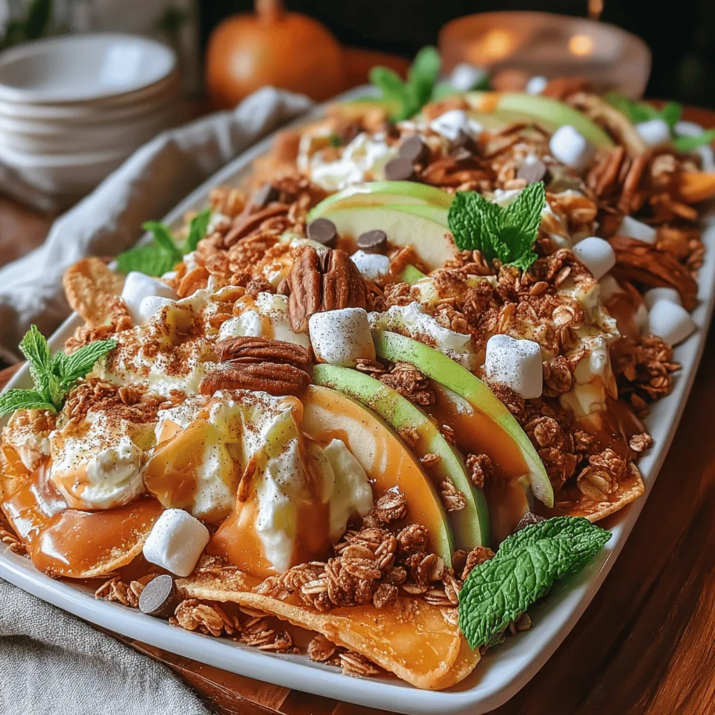 Heavenly Warm Cinnamon Apple Nachos