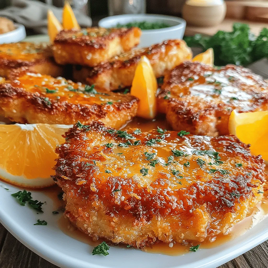 Crispy Butter Garlic Breaded Pork Chops are a delightful dish that combines rich flavors with an irresistible crunch. This recipe is perfect for family dinners, offering both comfort and sophistication in every bite. The combination of tender pork chops coated in a buttery garlic breadcrumb mixture ensures that every forkful is packed with flavor.