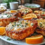 Crispy Butter Garlic Breaded Pork Chops are a delightful dish that combines rich flavors with an irresistible crunch. This recipe is perfect for family dinners, offering both comfort and sophistication in every bite. The combination of tender pork chops coated in a buttery garlic breadcrumb mixture ensures that every forkful is packed with flavor.