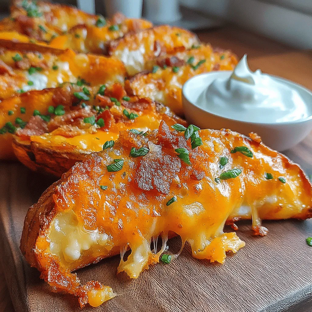 Cheesy Bliss Potato Wedges