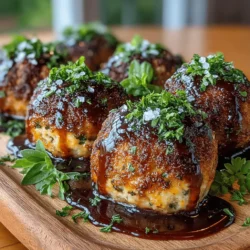 - 1 pound ground turkey - ½ cup whole wheat breadcrumbs - ¼ cup grated Parmesan cheese - 1 large egg - 2 cloves garlic, minced - ½ small onion, finely chopped - 1 teaspoon Italian seasoning - Salt and pepper to taste - 1 cup marinara sauce - Fresh basil or parsley, for garnish