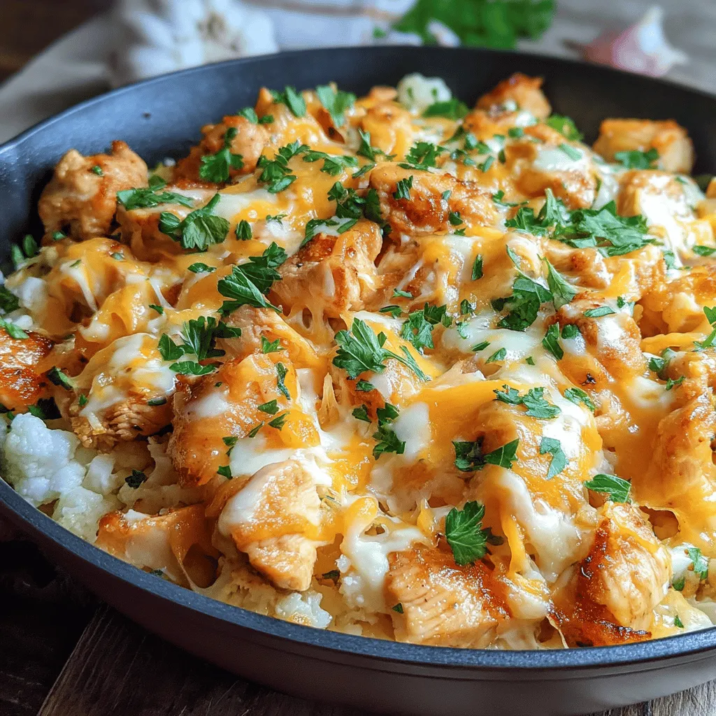 In today's fast-paced world, finding a balance between healthy eating and satisfying comfort food can be a challenge. Enter the Cheesy Cauliflower Delight with Chicken—a delightful dish that combines rich flavors and nutritious ingredients into one scrumptious meal. This recipe is not just an alternative to traditional comfort food; it’s a wholesome option that allows you to indulge without the guilt. With its blend of tender chicken, creamy cheeses, and the goodness of cauliflower, this dish is both satisfying and easy to prepare. In this article, we will explore the ingredients, preparation methods, and health benefits of this delightful recipe, making it a perfect addition to your weeknight dinner rotation.