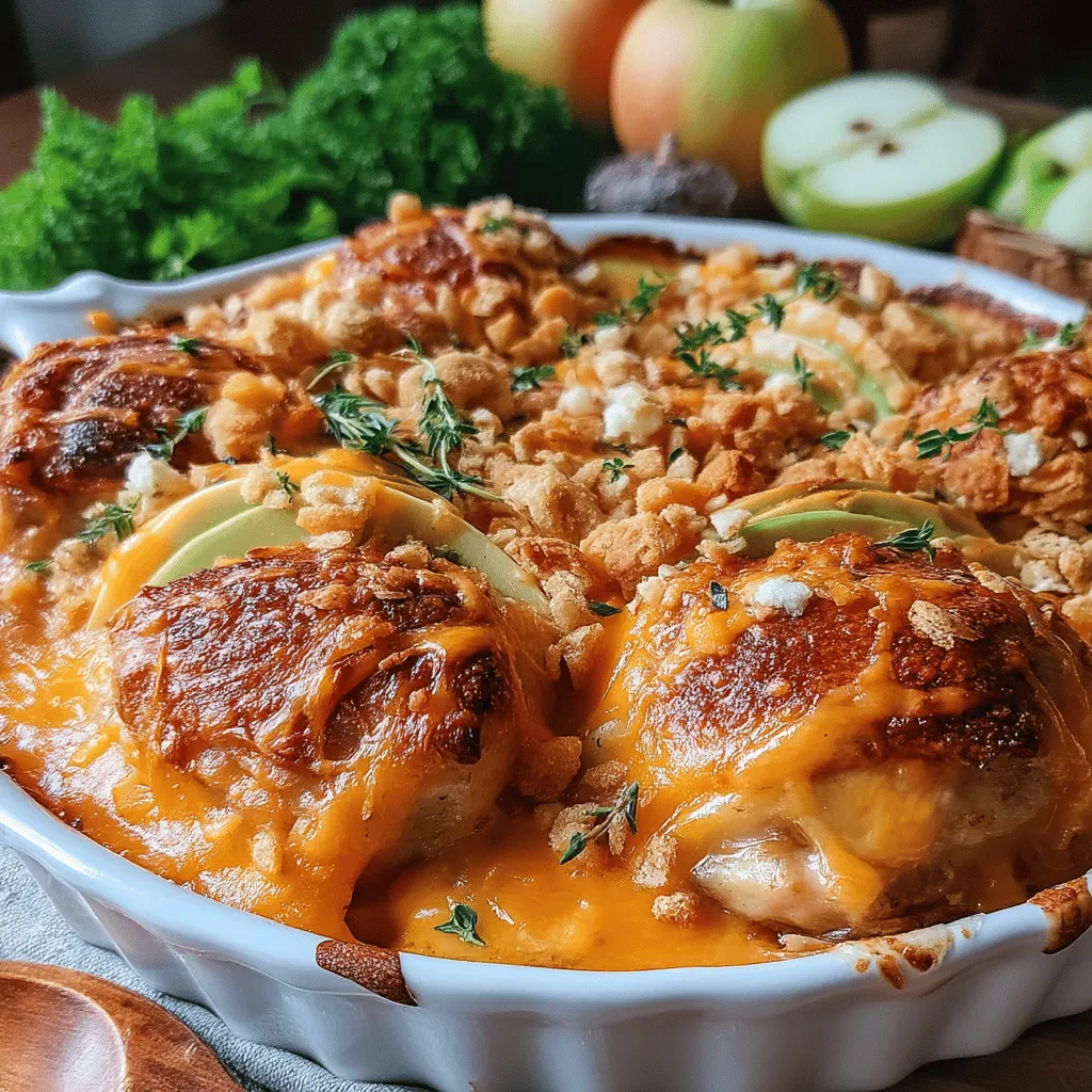 There's something truly comforting about a casserole that combines savory and sweet flavors, and the Harvest Chicken and Apple Casserole does just that. This dish is perfect for fall, bringing together tender chicken and crisp Granny Smith apples, making it an ideal choice for family gatherings or a cozy weeknight dinner. The combination of ingredients not only provides a hearty meal but also fills your kitchen with delightful aromas that signal the season.