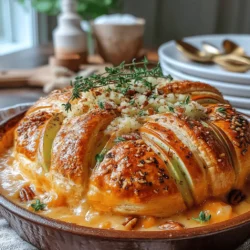 When the chill of autumn sets in, nothing warms the heart and home quite like a cozy casserole. Our Cozy Warm Apple Pecan Brie Casserole brings together the comforting flavors of sweet apples, crunchy pecans, and creamy brie cheese, creating a dish that is as delightful to the palate as it is visually appealing. This recipe is perfect for gatherings, festive holidays, or simply a comforting night in with loved ones.