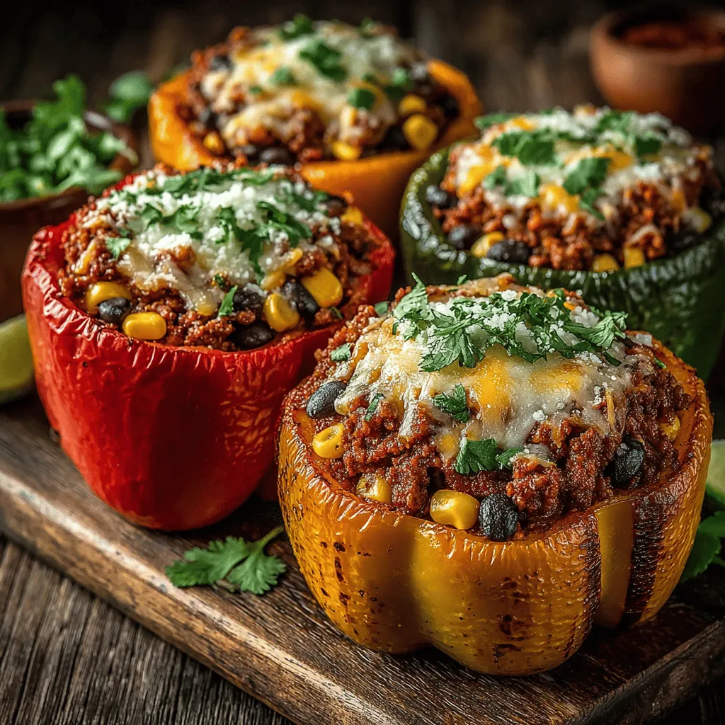 In recent years, air fryers have taken the culinary world by storm, becoming a staple in home kitchens. Their ability to create crispy, delicious meals with significantly less oil makes them a go-to appliance for health-conscious cooks. This recipe for Taco Stuffed Peppers combines the convenience of air frying with the bold flavors of Mexican cuisine, creating a healthy and family-friendly meal that everyone can enjoy.