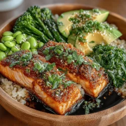 Air fryers have rapidly gained popularity in modern kitchens, revolutionizing the way we prepare meals. They offer a healthier alternative to traditional frying methods by using hot air circulation to achieve that crispy texture we all love, without the excessive oil. Among the myriad of recipes that can be crafted in an air fryer, Savory Air Fryer Salmon Bowls stand out as a delightful and nutritious option.