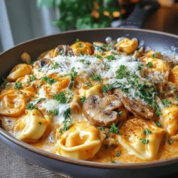 Creamy Mushroom and Spinach Tortellini Skillet is a delightful dish that combines the rich flavors of sautéed mushrooms and fresh spinach with tender cheese-filled tortellini. This one-pan meal is not only delicious but also incredibly satisfying, making it perfect for any night of the week.