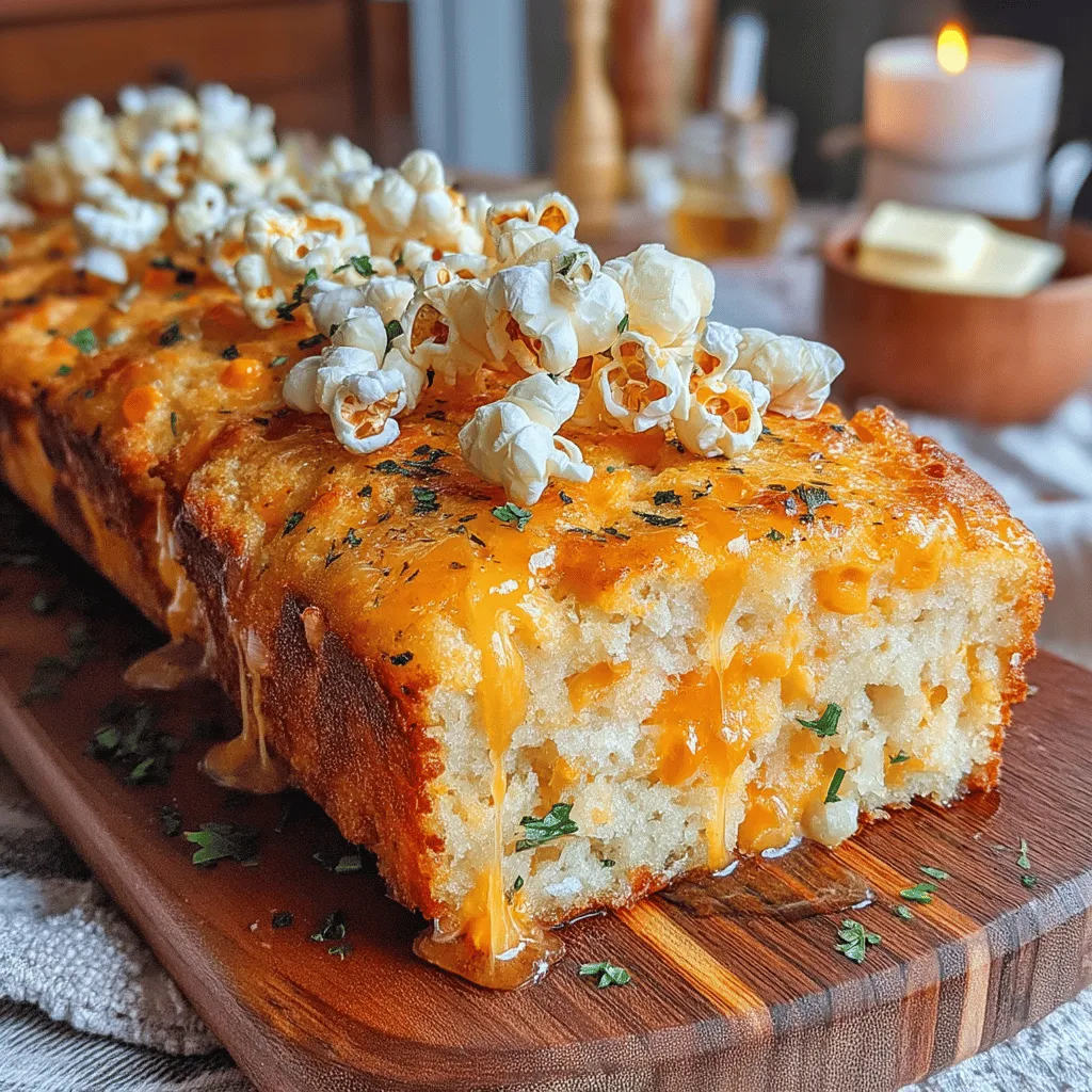 Warm Popcorn Buttery Cheddar Cornbread is a delightful twist on traditional cornbread that combines the comforting flavors of cheddar cheese and popcorn. This unique recipe is perfect for gatherings, cozy evenings, or as a side dish to complement your favorite meals. The interplay of textures and flavors creates an irresistible treat that everyone will love.