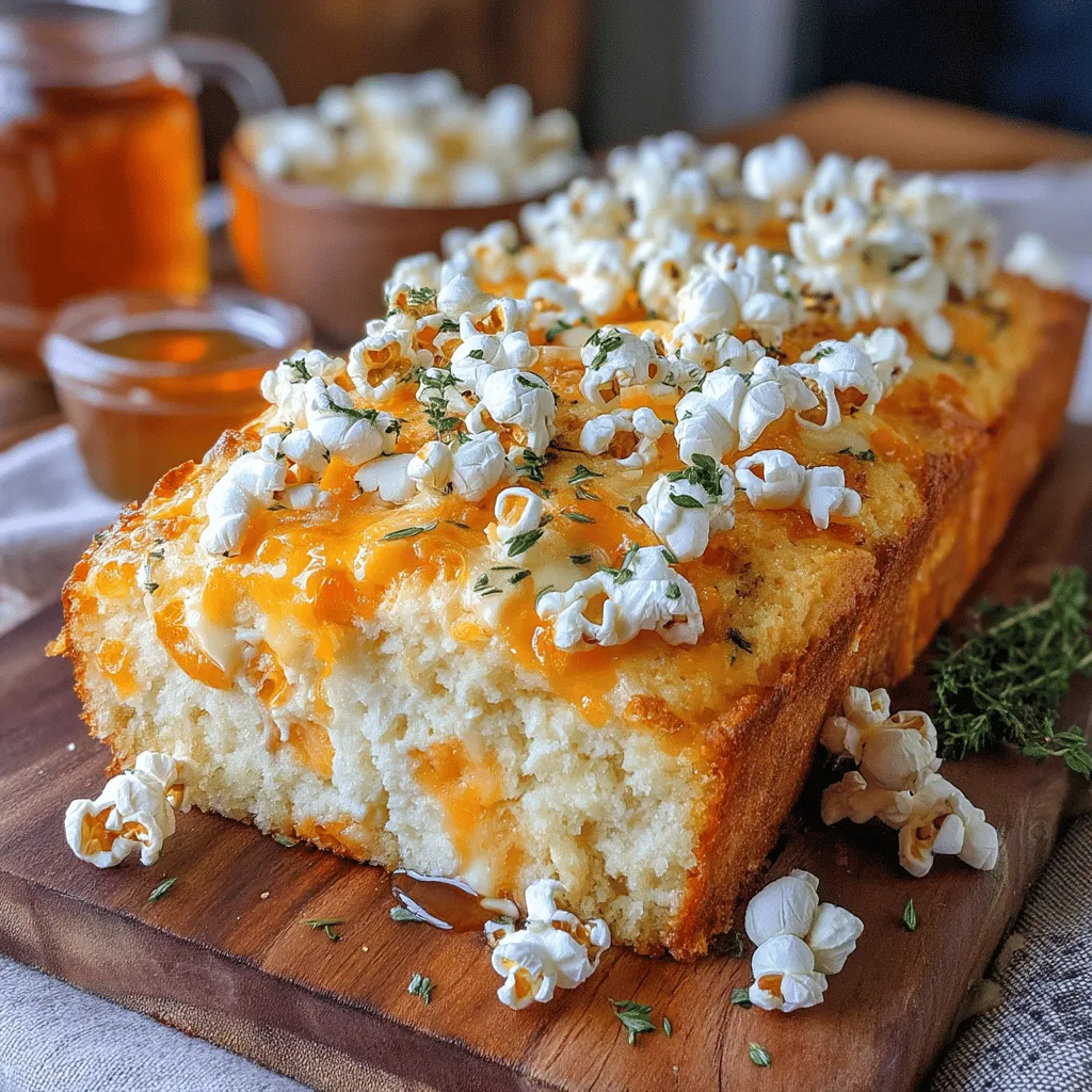 Warm Popcorn Buttery Cheddar Cornbread